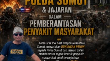 DPW FRN Sumut Dukung Kinerja Polda Sumut dan Jajaran Dalam Pemberantasan Penyakit Masyarakat
